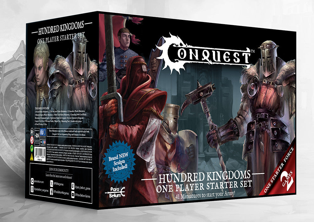 Conquest: Hundred Kingdoms - Supercharged One Player Starter Set | Eastridge Sports Cards & Games