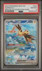 2023 Pokemon 151 Zapdos ex SIR #202 PSA 8 | Eastridge Sports Cards & Games
