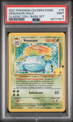 2021 Pokemon Celebrations Venusaur Holo #15 PSA 9 | Eastridge Sports Cards & Games