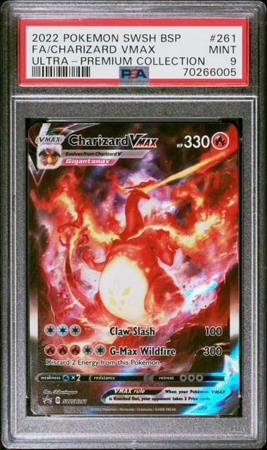 2022 Pokemon UPC Charizard VMax #261 PSA 9 | Eastridge Sports Cards & Games