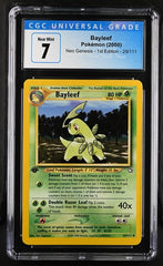 2000 Neo Genesis 1st Edition Bayleef #29 CGC 7 | Eastridge Sports Cards & Games