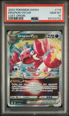 2022 Pokemon Lost Origin Drapion VStar #119 PSA 10 | Eastridge Sports Cards & Games