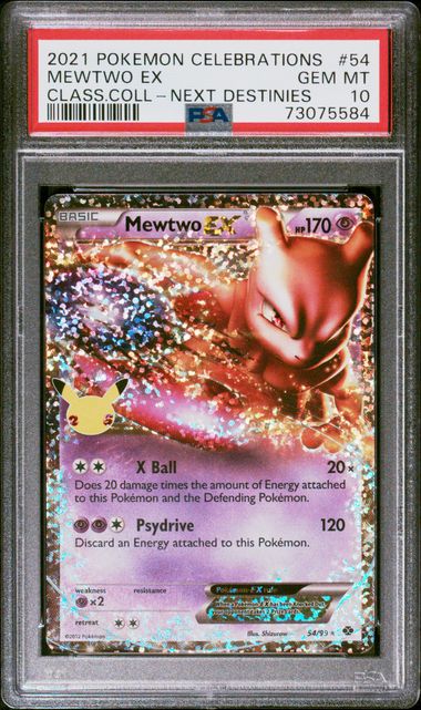 2021 Pokemon Celebrations Mewtwo EX #54 PSA 10 | Eastridge Sports Cards & Games