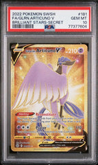 2022 Pokemon Brilliant Stars Galarian Articuno V #181 PSA 10 | Eastridge Sports Cards & Games