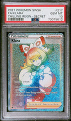 2021 Pokemon Chilling Reign Klara #217 PSA 10 | Eastridge Sports Cards & Games