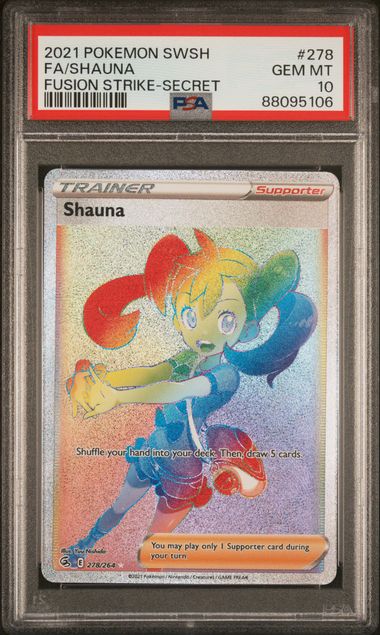 2021 Pokemon Fusion Strike Shauna #278 PSA 10 | Eastridge Sports Cards & Games