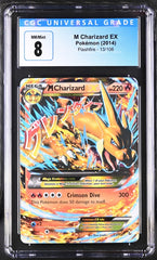 2014 Pokemon M Charizard EX Flashfire #13 CGC 8 | Eastridge Sports Cards & Games