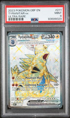 2023 Pokemon Obsidian Flames Tyranitar ex #211 PSA 9 | Eastridge Sports Cards & Games