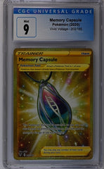 2020 Pokemon Vivid Voltage Memory Capsule #202 CGC 9 | Eastridge Sports Cards & Games