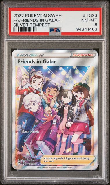 2022 Pokemon Silver Tempest Friends in Galar #TG23 PSA 8 | Eastridge Sports Cards & Games
