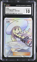 2017 Pokemon Sun & Moon Lillie #147 CGC 10 | Eastridge Sports Cards & Games