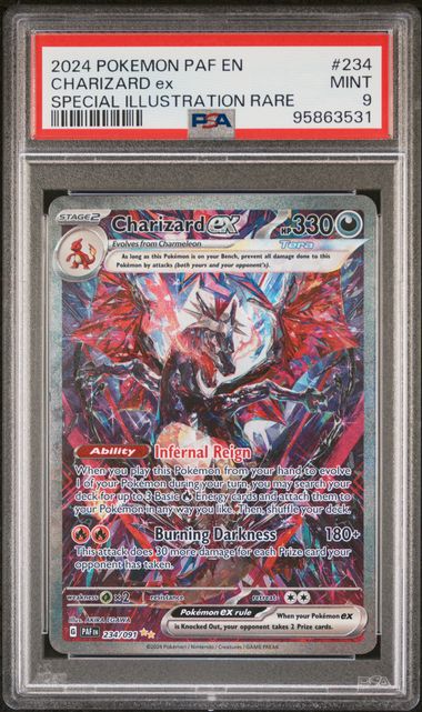 2024 Pokemon Paldean Fates Charizard ex #234 PSA 9 | Eastridge Sports Cards & Games