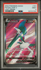 2022 Pokemon Lost Origin Gallade V #181 PSA 9 | Eastridge Sports Cards & Games