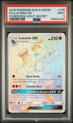 2018 Pokemon Forbidden Light Lucario GX #135 PSA 9 | Eastridge Sports Cards & Games