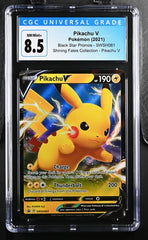 2021 Pokemon Shining Fates Promo Pikachu V #SWSH061 CGC 8.5 | Eastridge Sports Cards & Games