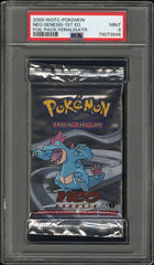 2000 Pokemon Neo Genesis 1st Edition Foil Pack Feraligatr PSA 9 | Eastridge Sports Cards & Games