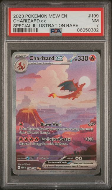 2023 Pokemon 151 Special Illustration Rare Charizard ex #199 PSA 7 | Eastridge Sports Cards & Games