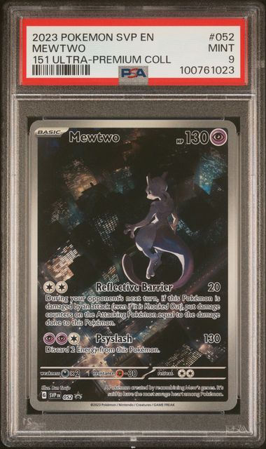 2023 Pokemon 151 UPC Promo Mewtwo #052 PSA 9 | Eastridge Sports Cards & Games