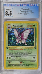 1999 Pokemon Jungle 1st Edition Venomoth Holo #13 CGC 8.5 | Eastridge Sports Cards & Games