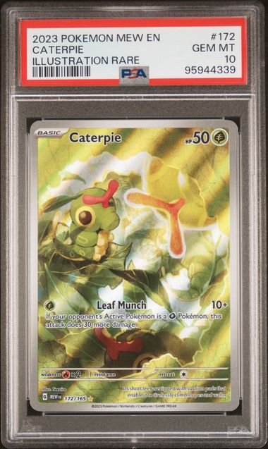 2023 Pokemon 151 (Mew) Caterpie #172 PSA 10 | Eastridge Sports Cards & Games