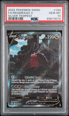 2022 Pokemon Silver Tempest Regidrago V #184 PSA 10 | Eastridge Sports Cards & Games