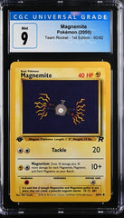 2000 Pokemon Rocket 1st Edition #60 Magnemite CGC 9 | Eastridge Sports Cards & Games