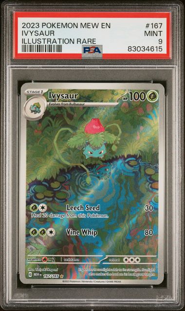 2023 Pokemon 151 Illustration Rare Ivysaur #167 PSA 9 | Eastridge Sports Cards & Games