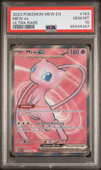 2023 Pokemon 151 Mew ex #193 PSA 10 | Eastridge Sports Cards & Games
