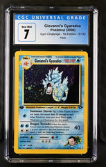 1999 Pokemon Gym Challenge 1st Edition Giovanni's Gyarados Holo CGC 7 | Eastridge Sports Cards & Games