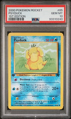 2000 Pokemon Rocket 1st Edition Psyduck #65 PSA 10 | Eastridge Sports Cards & Games
