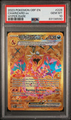 2023 Pokemon Obsidean Flames Charizard ex #228 PSA 10 | Eastridge Sports Cards & Games