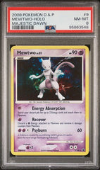 2008 Pokemon Majestic Dawn Mewtwo - Holo #9 PSA 8 | Eastridge Sports Cards & Games