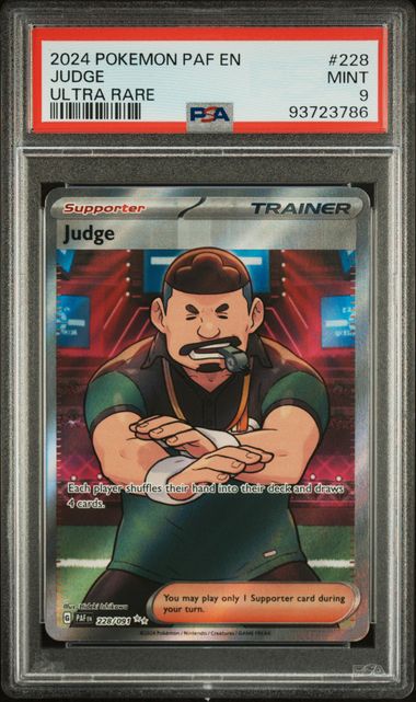2024 Pokemon Paldean Fates Judge #228 PSA 9 | Eastridge Sports Cards & Games