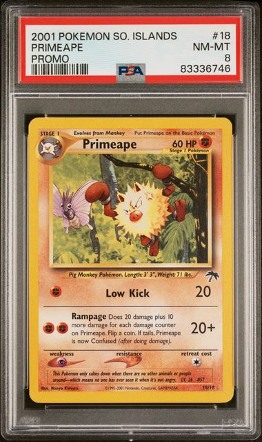 2001 Pokemon Promo Southern Islands Primape #18 PSA 8 | Eastridge Sports Cards & Games