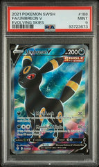 2021 Pokemon Evolving Skies Umbreon V #188 PSA 9 | Eastridge Sports Cards & Games