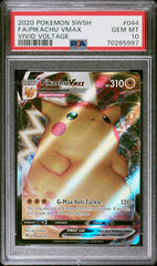 2020 Pokemon Vivid Voltage Pikachu VMax #044 PSA 10 | Eastridge Sports Cards & Games