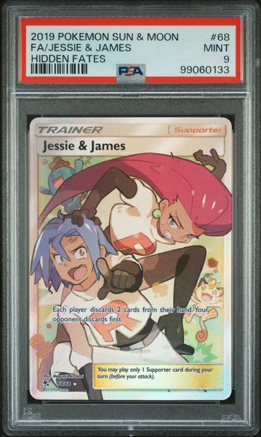 2019 Pokemon Hidden Fates Jessie & James #68 PSA 9 | Eastridge Sports Cards & Games