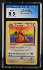 1999 Pokemon Fossil Dragonite #19 CGC 8.5 | Eastridge Sports Cards & Games