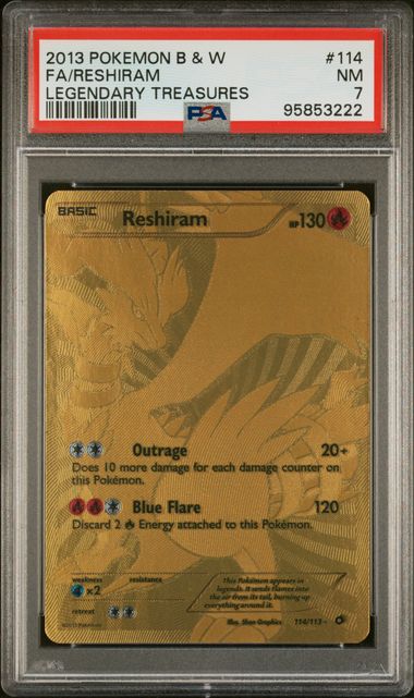 2013 Pokemon Legendary Treasures Reshiram #114 PSA 7 | Eastridge Sports Cards & Games