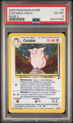 2000 Pokemon Base Set 2 Clefable Holo #5 PSA 6 | Eastridge Sports Cards & Games