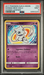 2017 Pokemon Sun & Moon Shining Mew #40 PSA 9 | Eastridge Sports Cards & Games