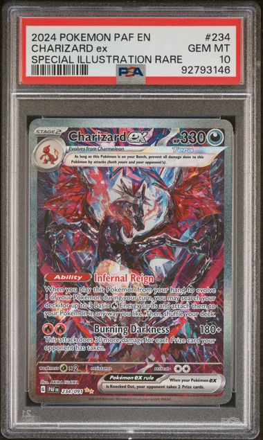 2024 Pokemon Paldean Fates Charizard ex #234 PSA 10 | Eastridge Sports Cards & Games