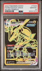 2022 Pokemon Silver Tempest Rayquaza VMax #TG29 PSA 10 | Eastridge Sports Cards & Games