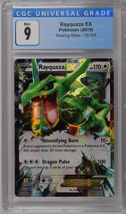 2015 Pokemon Roaring Skies Rayquaza Ex #75 CGC 9 | Eastridge Sports Cards & Games