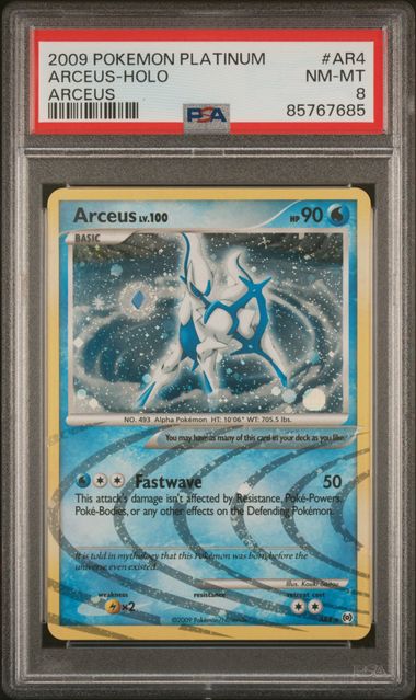 2009 Pokemon Platinum Arceus Holo #AR4 PSA 8 | Eastridge Sports Cards & Games