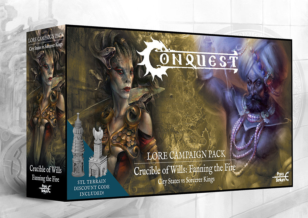 Conquest: Lore Campaign Pack - Crucible of Wills: Fanning the Fire | Eastridge Sports Cards & Games