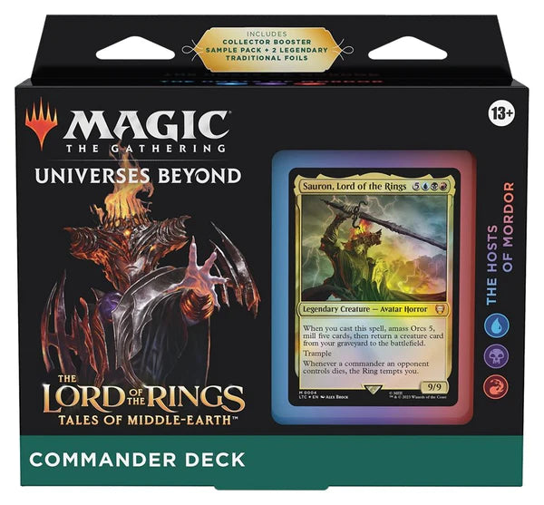 MTG: Lord of the Rings Commander Deck - The Hosts of Mordor | Eastridge Sports Cards & Games