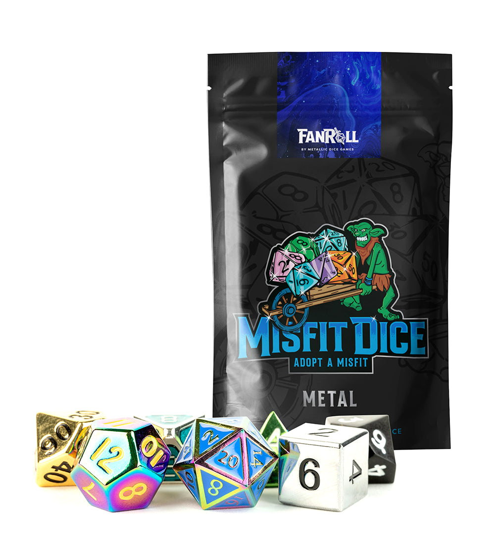 Mystery Misfit 7 Die Set Pack - Metal | Eastridge Sports Cards & Games