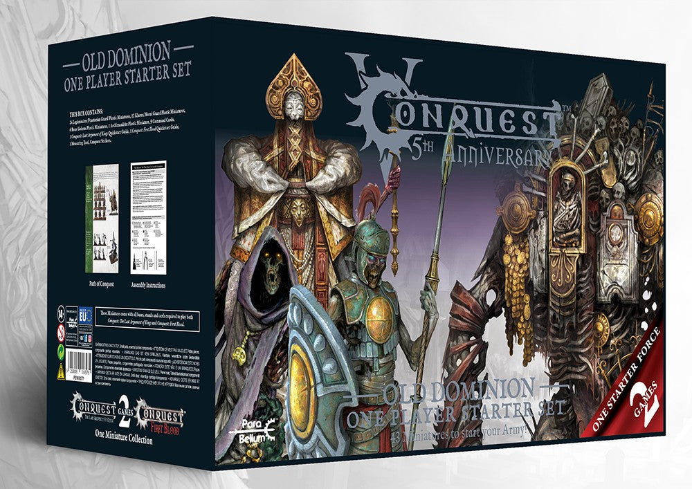 Conquest: Old Dominion 5th Anniversary Supercharged One Player Starter Set | Eastridge Sports Cards & Games