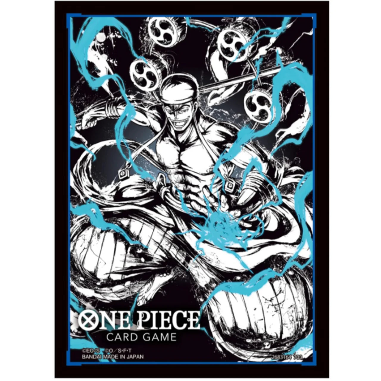 One Piece Official Card Sleeves Set 5 - Enel | Eastridge Sports Cards & Games